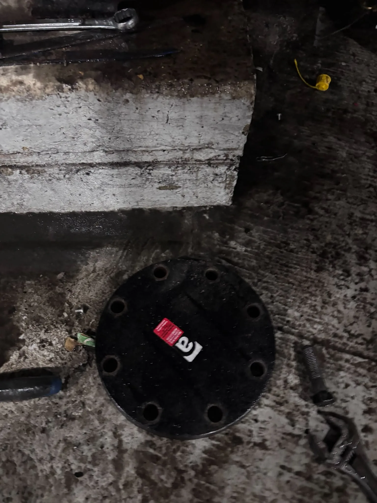Artex scraping from a concrete ceiling during Hampstead refurbishment