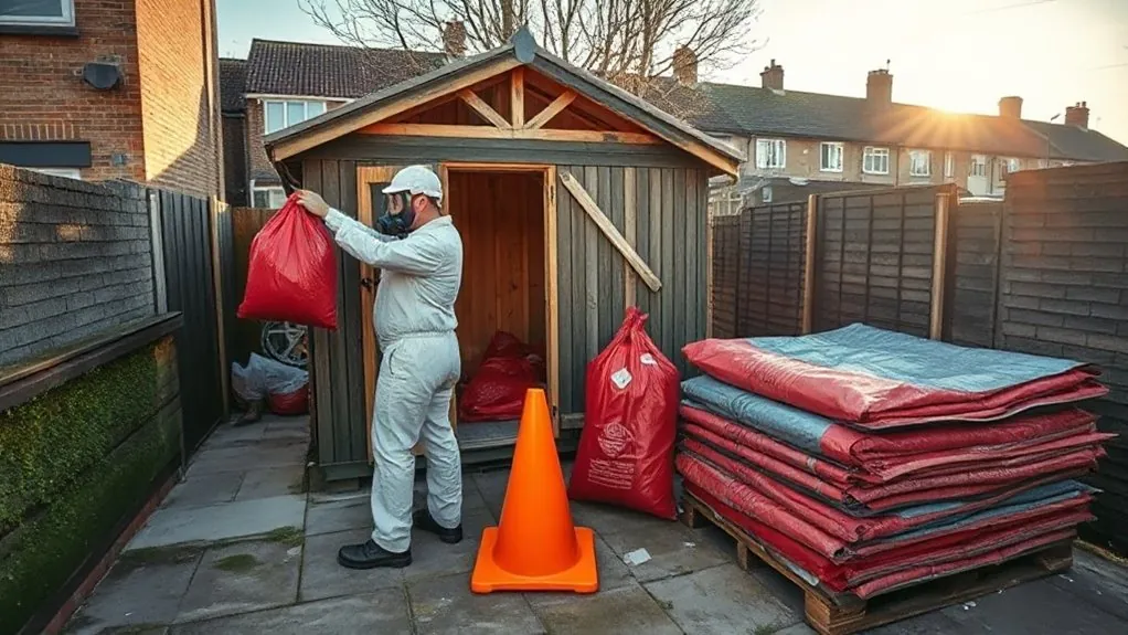 Garage & Shed Roof Removal in Hampstead — HSE-licensed specialists